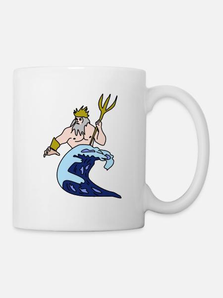 Sternzeichen Wassermann - Tasse - Weiß