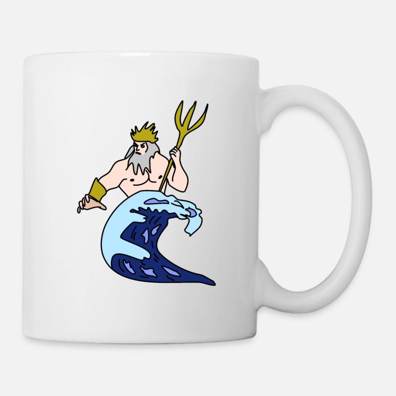 Sternzeichen Wassermann - Tasse - Weiß