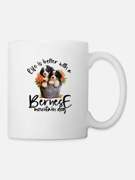 Bouvier bernois - Mug blanc - blanc