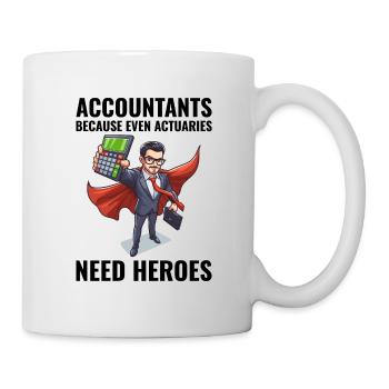 Accountant Accounting Bookkeeping Finance Funny - Mug - white - Right