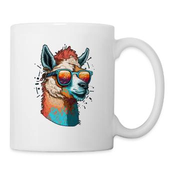 Llama Blaze - Mug - white - Right