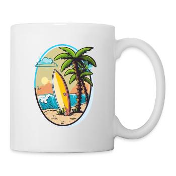 The Wave Rider - Mug - white - Right