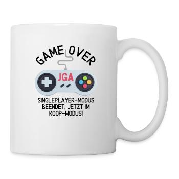 Junggesellenabschied, JGA - Tasse - Weiß - Rechts
