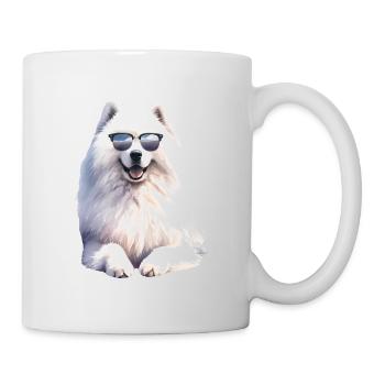 Samoyed Dog Gifts Cute Samoyed Dog Graphic - Mug - white - Right