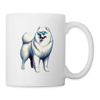 Samoyed Dog Gifts Cute Samoyed Dog Graphic - Mug - white - Right
