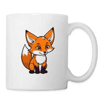 Fox Illustration - Mug - white - Right
