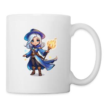 Sorceress Fantasy Illustration - Mug - white - Right