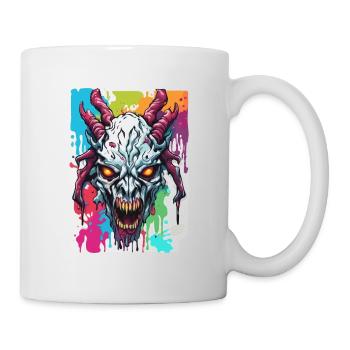 Wendigo / böser Geist / Besitzergreifend / Horror - Tasse - Weiß - Rechts