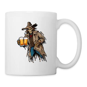Scarecrow / Harvest Worker / Corn Field / Field - Mug - white - Right