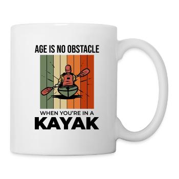 kayak Gradma Kayak Canoë Kayak Drôle - Mug blanc - blanc - Droite