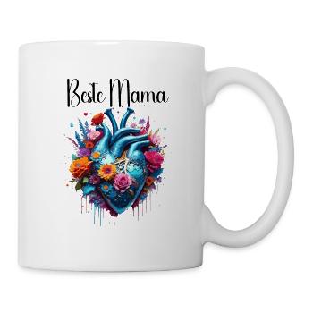 Heart / Mother's Day / Love / Holidays / Love - Mug - white - Right