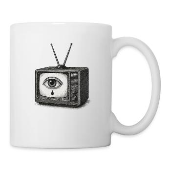 Der kathodische Riss - Tasse - Weiß - Rechts