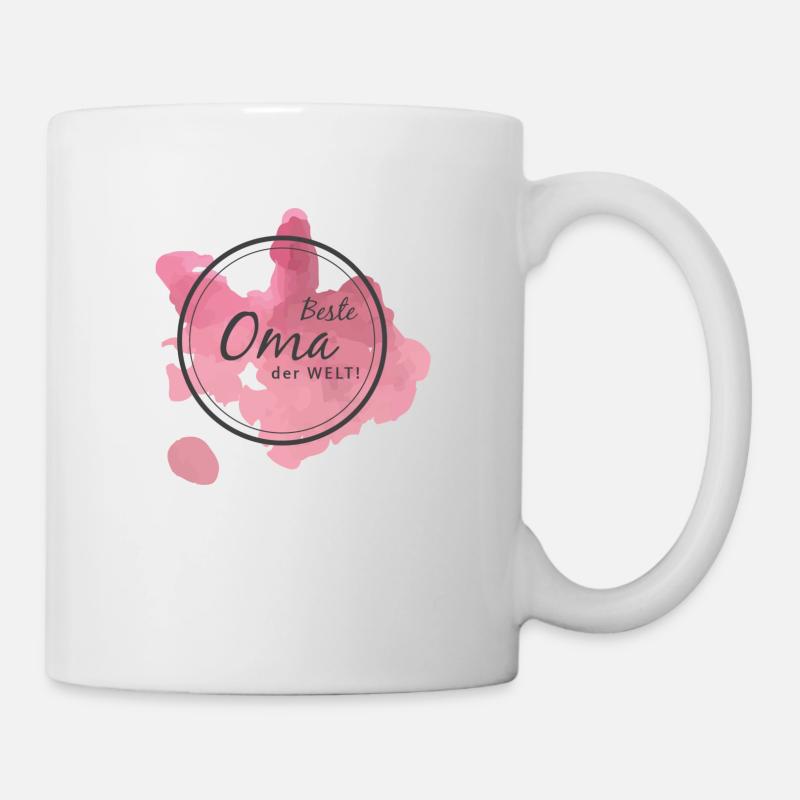 Beste Oma der Welt - Tasse - Weiß
