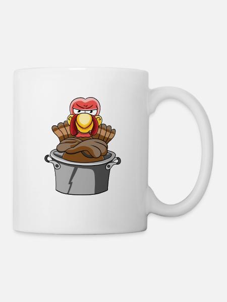 Truthahn - Tasse - Weiß
