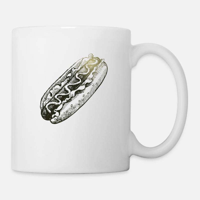 Hot dog - Mug - white