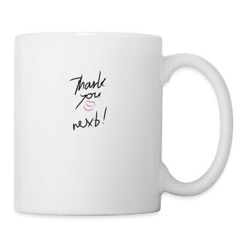 Thank you next Ariana Grande Merch - Tasse - Weiß - Rechts