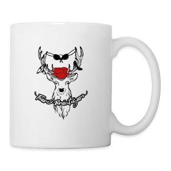 Schwarzwald JGA Heimat Bollenhut Kuckuck - Tasse - Weiß - Rechts