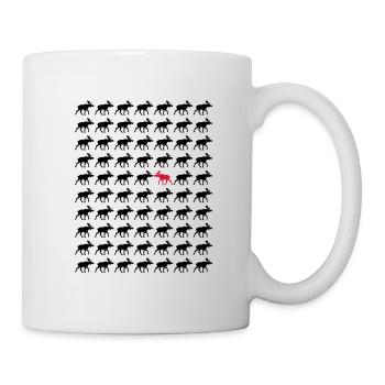Elk other direction - Mug - white - Right