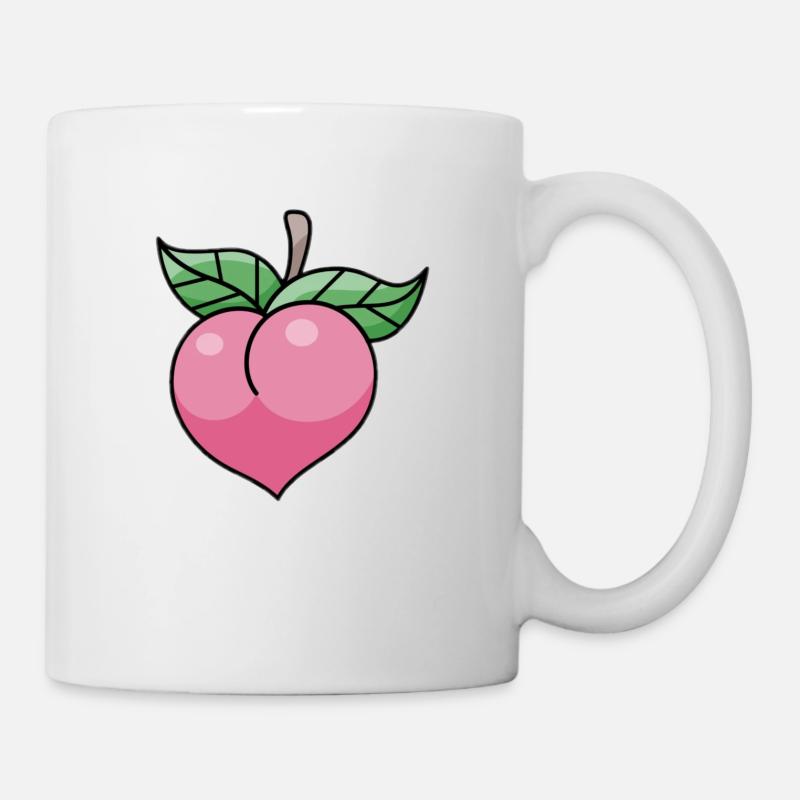 Pink Peach - Mug - white