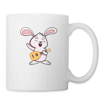 loves the ukulele - Mug - white - Right