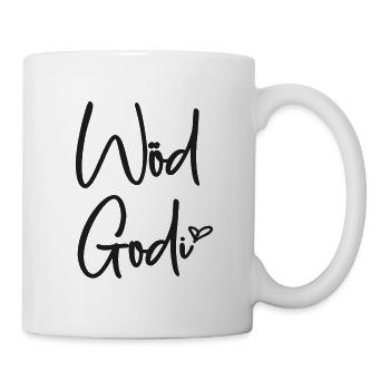 Wöd Godi Tolle Godi Taufpatin Österreich Sprüche - Tasse - Weiß - Rechts