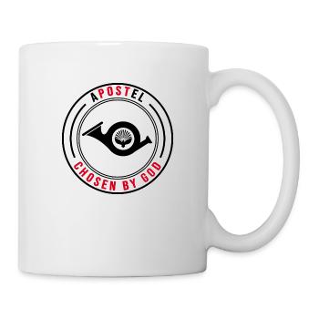 post briefträger postbote apostel - Tasse - Weiß - Rechts
