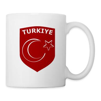 Fans de Turquie - Mug blanc - blanc - Droite