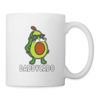 Daddycado funny pun daddy and avocado - Mug - white - Right