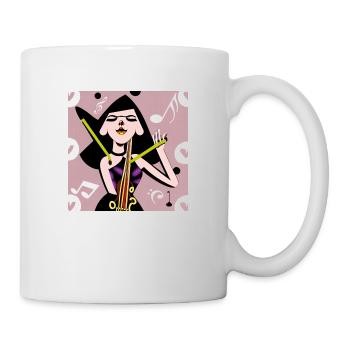 Music Girl - Mug - white - Right