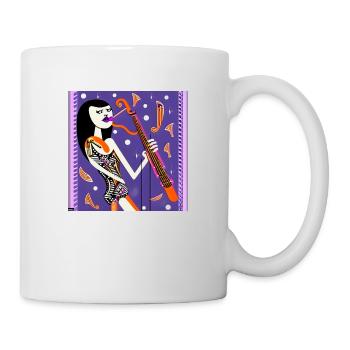 Music Girl - Mug - white - Right