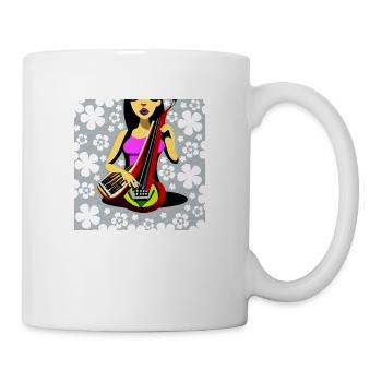 Music Girl - Mug - white - Right