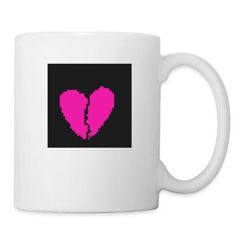 Herz - Tasse - Weiß - Rechts