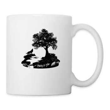 Wolf - Mug - white - Right