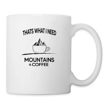 Alpine Mountains & Coffee Mountain Goat Mountain Hike - Mug - white - Right