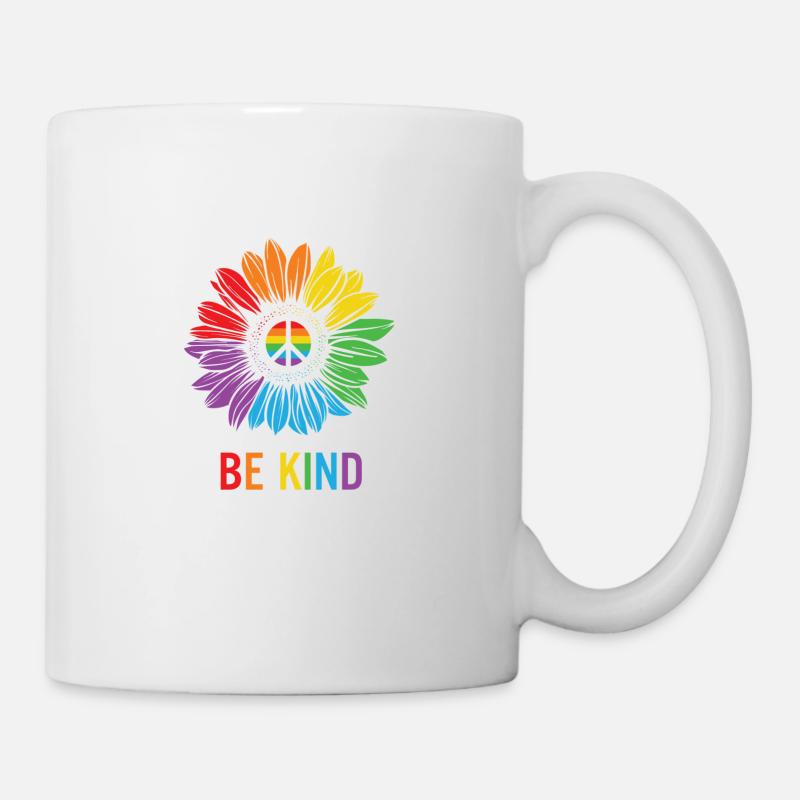 LGBT Design - BE KIND Design - Mug - white