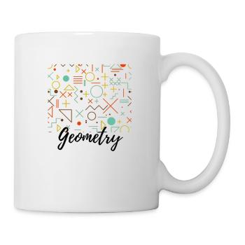Geometry T-shirt - Mug blanc - blanc - Droite