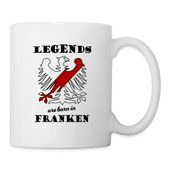 Die Helden aus Franken - Tasse - Weiß - Rechts