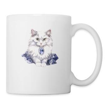 Birthstone Cat June - Mug - white - Right