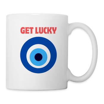 Get Lucky / Nazar Eyes - Mug - white - Right