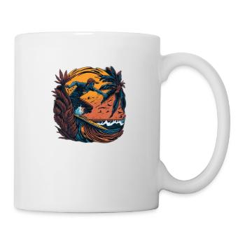 Palm Beach Surfer - Mug - white - Right