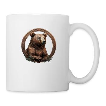 The Bronze Bear - Tasse - Weiß - Rechts