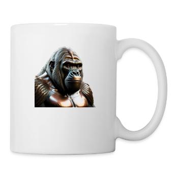 The Bronze Gorilla - Tasse - Weiß - Rechts