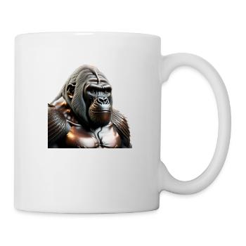 The Bronze Gorilla - Tasse - Weiß - Rechts