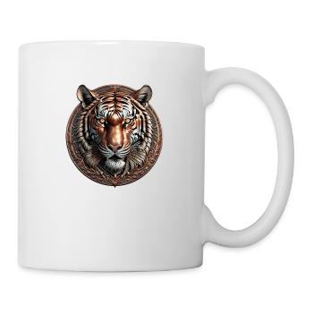 The Bronze Tiger - Tasse - Weiß - Rechts