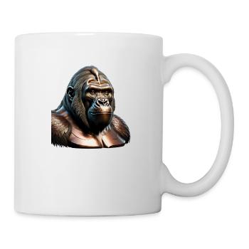 The Bronze Gorilla - Tasse - Weiß - Rechts