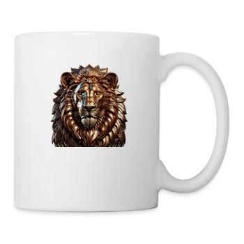 The Bronze Lion - Tasse - Weiß - Rechts