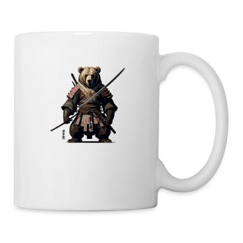 The Ninja Bear - Tasse - Weiß - Rechts