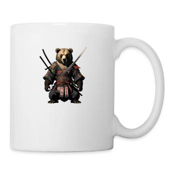 The Ninja Bear - Tasse - Weiß - Rechts