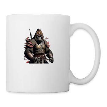 The Ninja Gorilla - Tasse - Weiß - Rechts