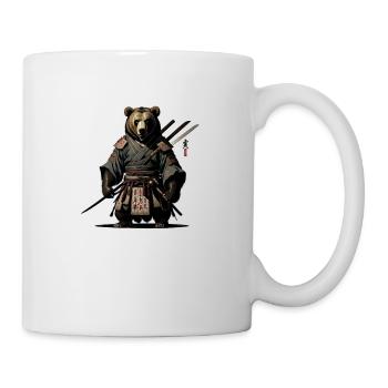 The Ninja Bear - Tasse - Weiß - Rechts